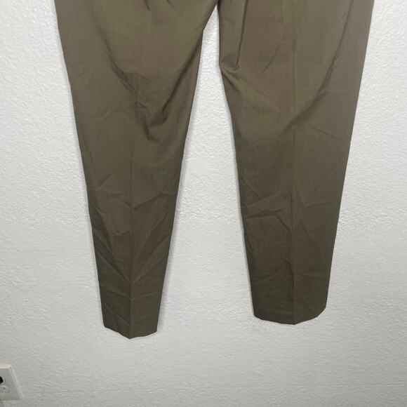 Axist Mens Dress Pants Size 30 Light Brown Slim Workwear Business Pleated - Picture 14 of 15